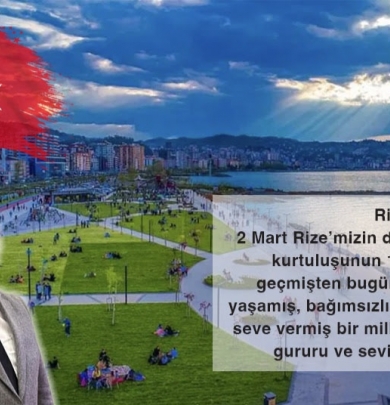 Rize'nin Kurtuluşunun 108. Yılı